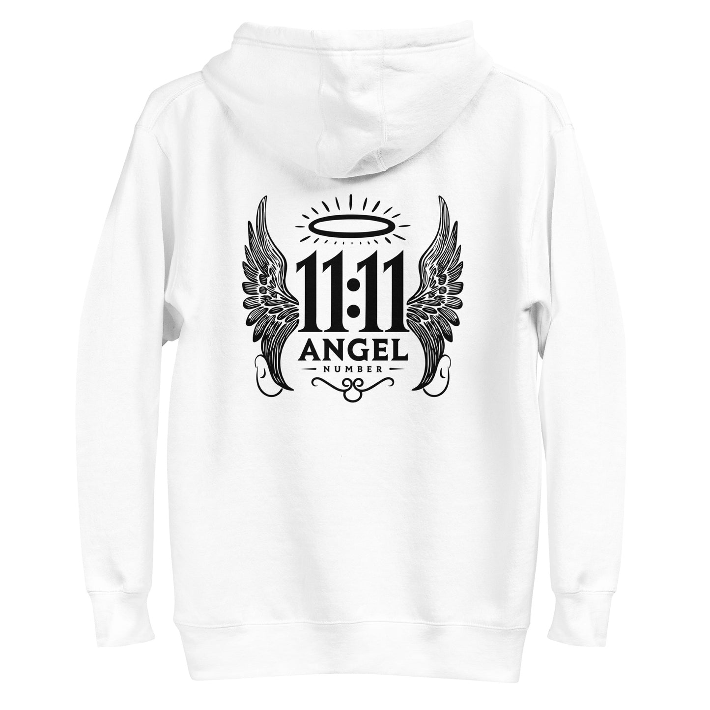 Angel Collection / Angelic - Unisex Hoodie/ Angel Number 11:11 Message & Graphics