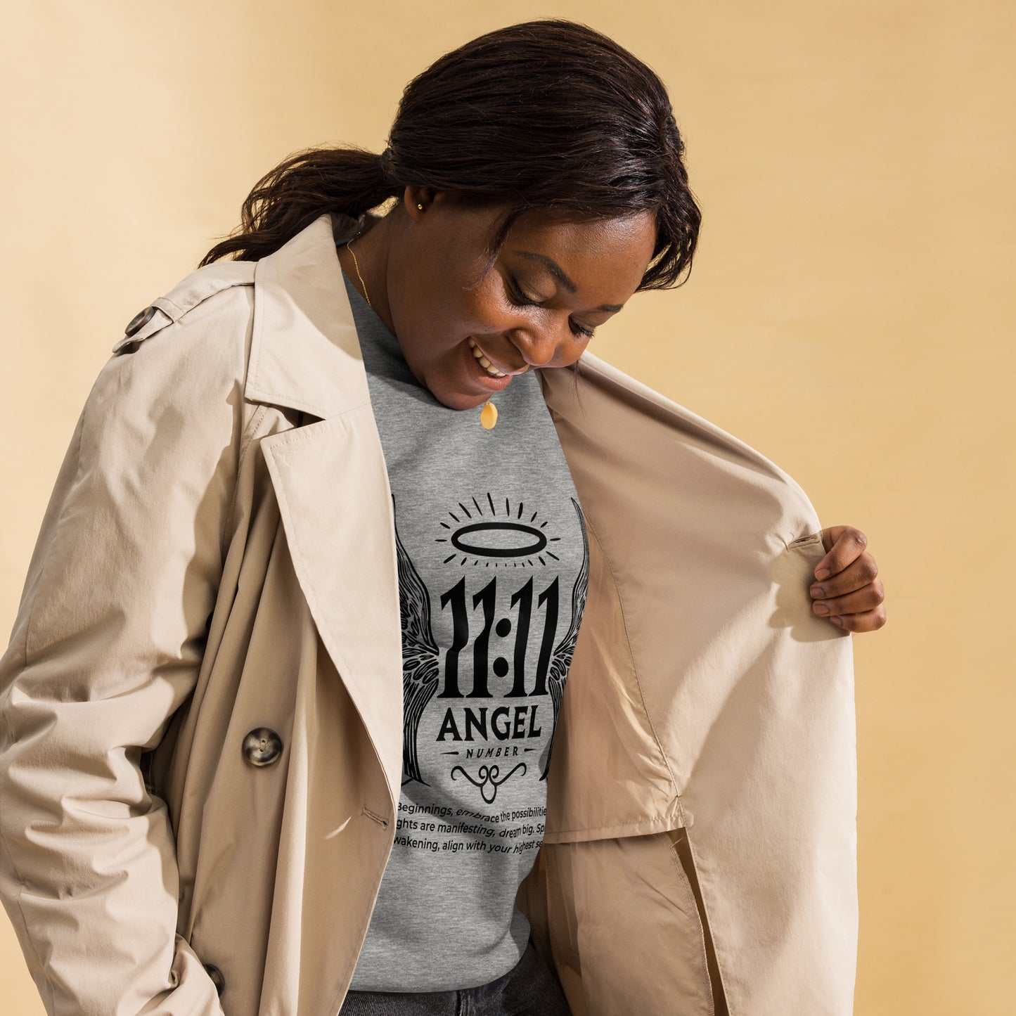 Angel Collection / Angelic - Unisex Sweatshirt / Angel Number 11:11 Message & Graphics