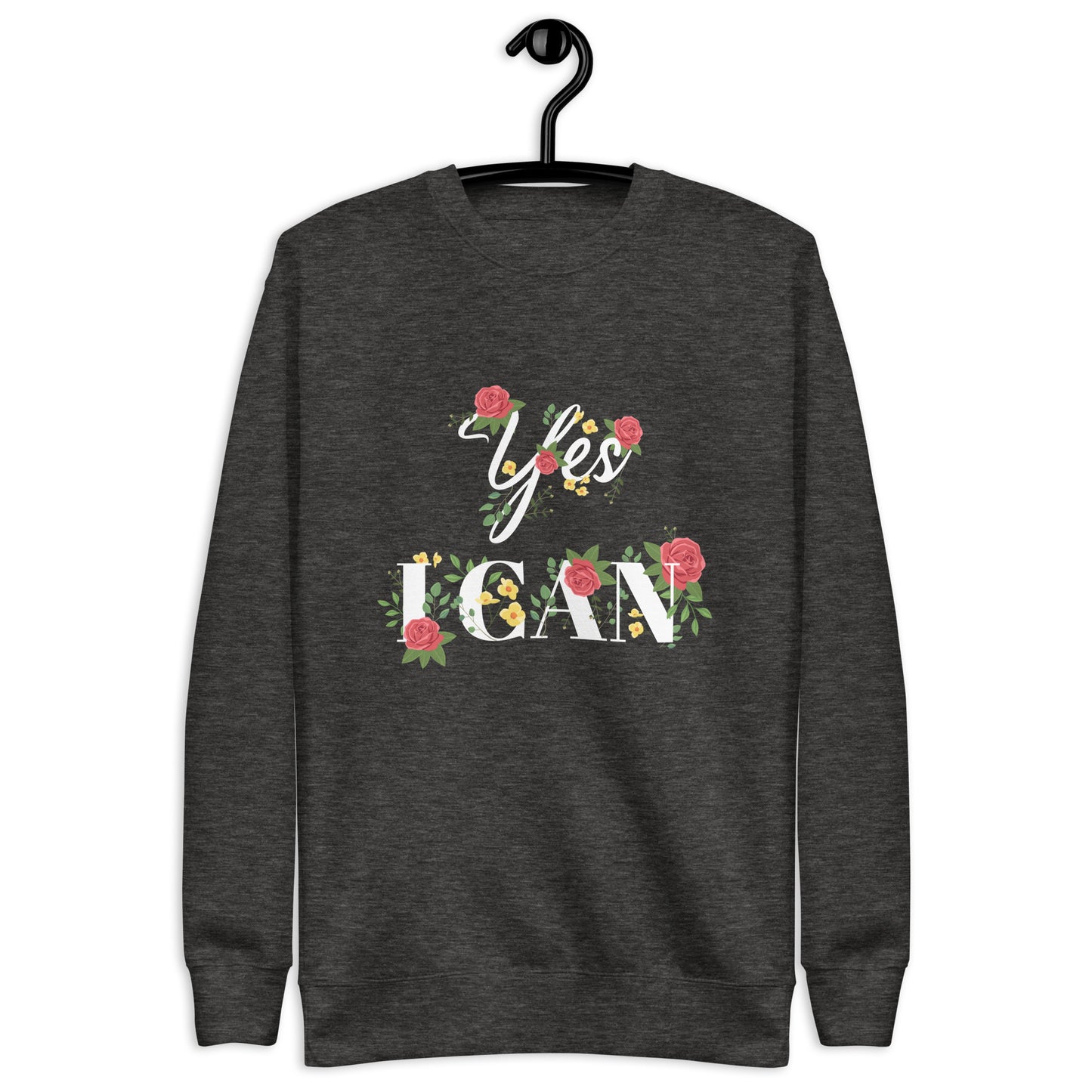 Inspire Me|Yes I Can|Unisex Premium Sweatshirt