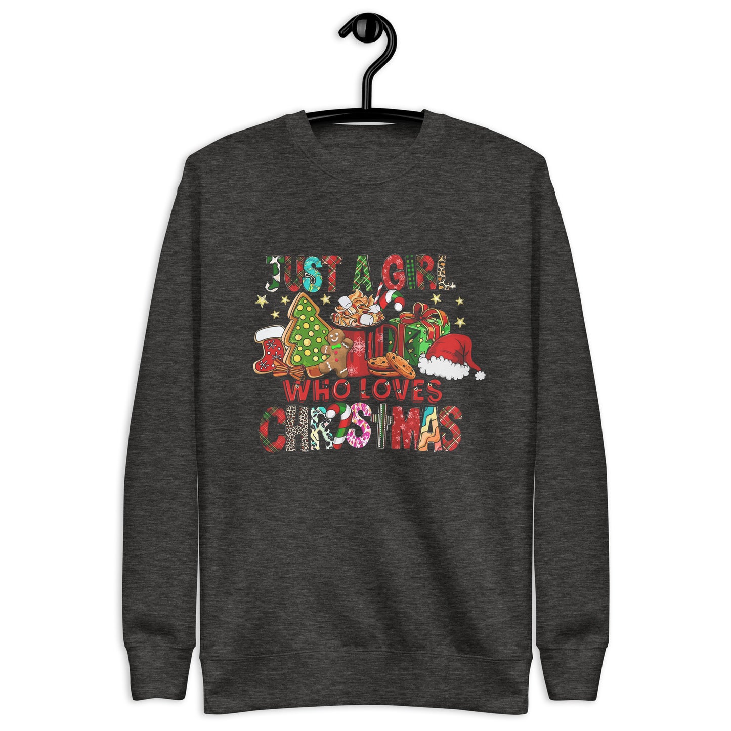 Just A Girl Who Loves Christmas|Unisex Premium Sweatshirt