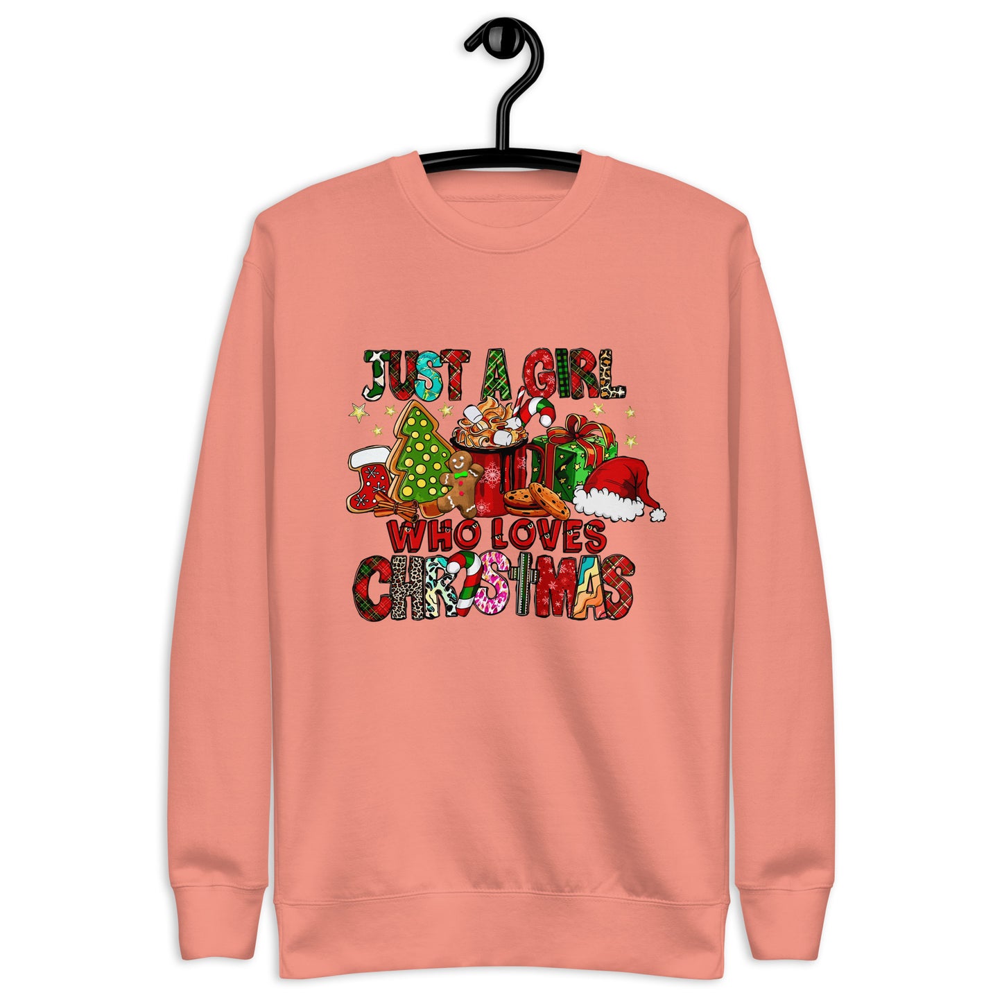Just A Girl Who Loves Christmas|Unisex Premium Sweatshirt