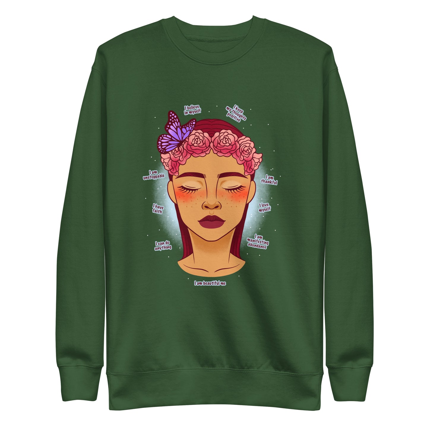 Inspire Me|I Love Myself|Unisex Premium Sweatshirt