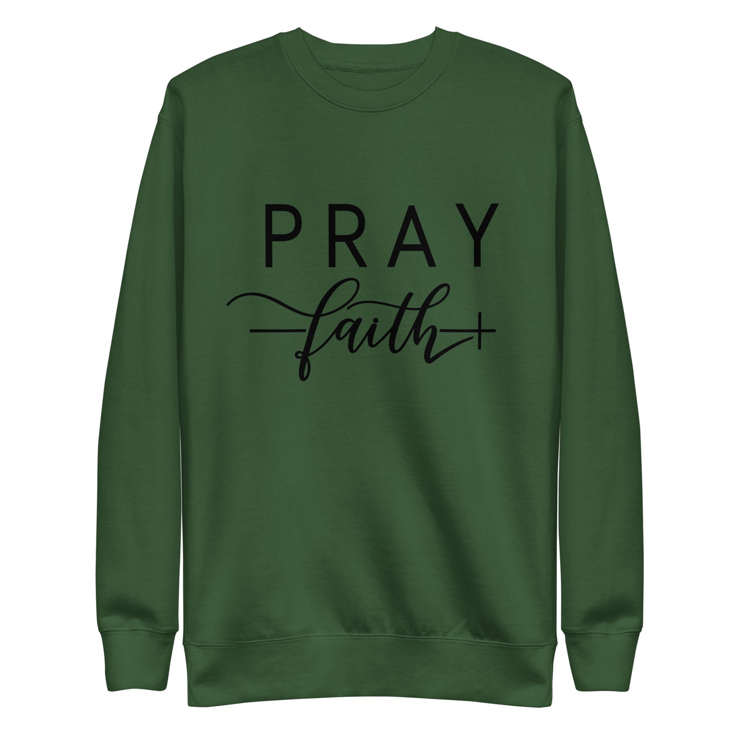 Inspire Me|Pray Faith|Unisex Premium Sweatshirt