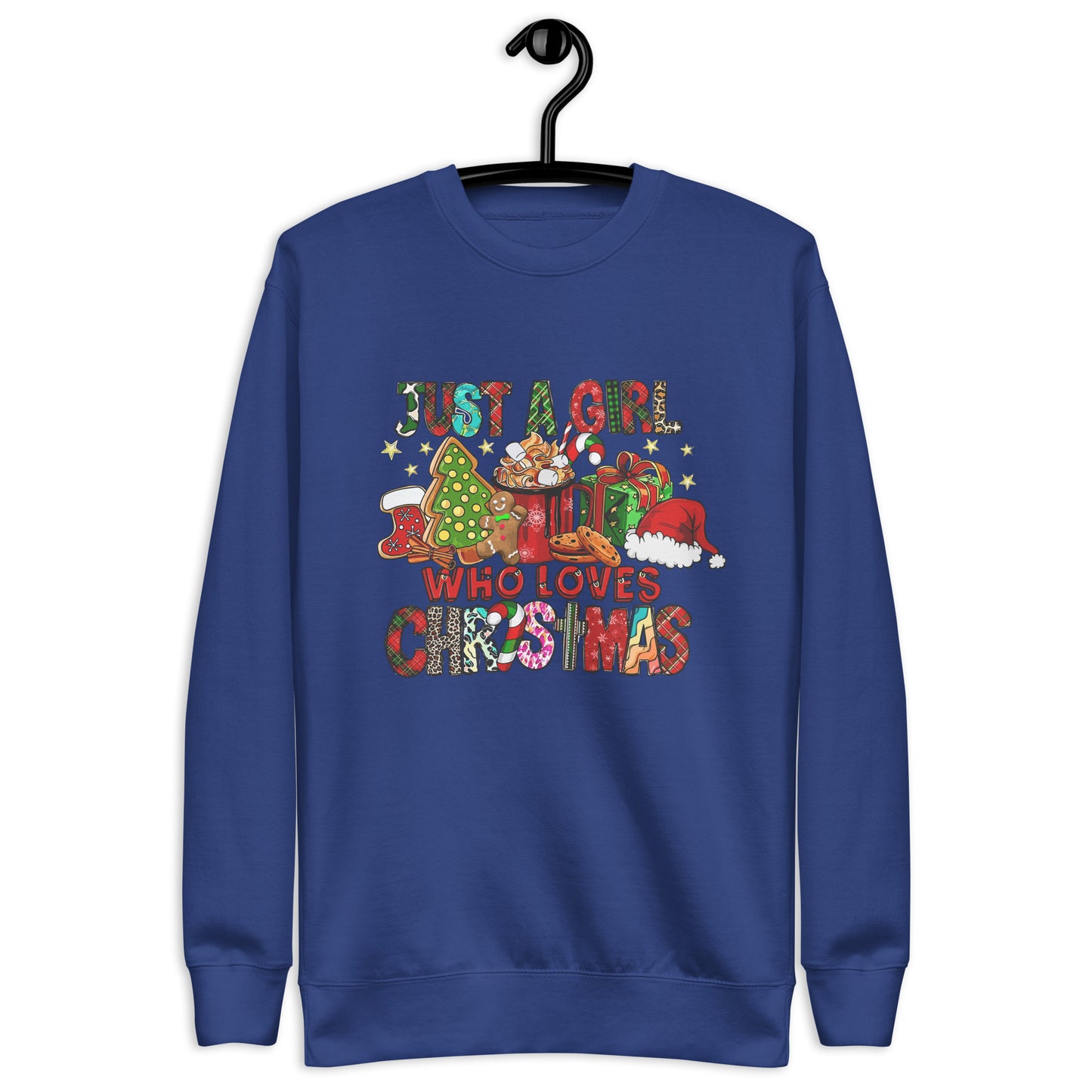 Just A Girl Who Loves Christmas|Unisex Premium Sweatshirt