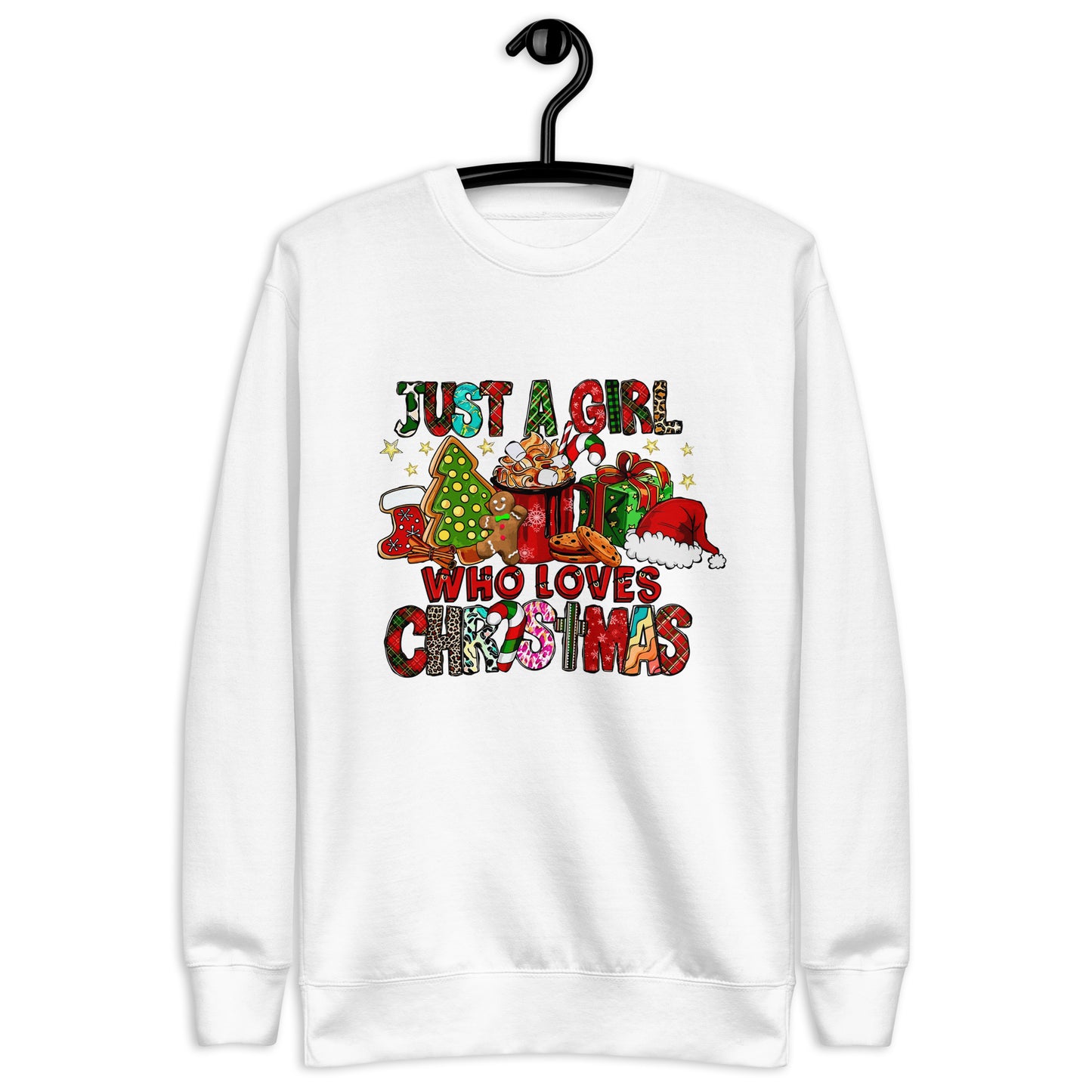 Just A Girl Who Loves Christmas|Unisex Premium Sweatshirt