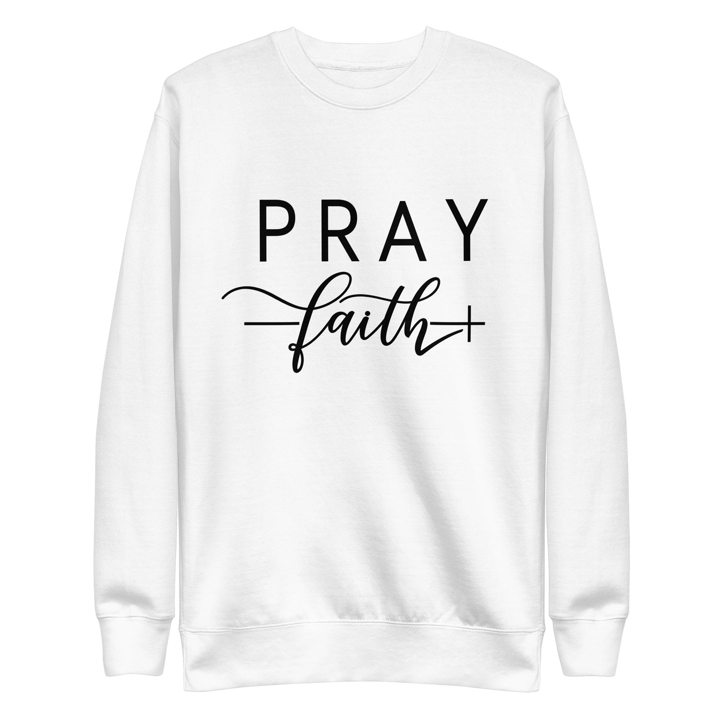 Inspire Me|Pray Faith|Unisex Premium Sweatshirt