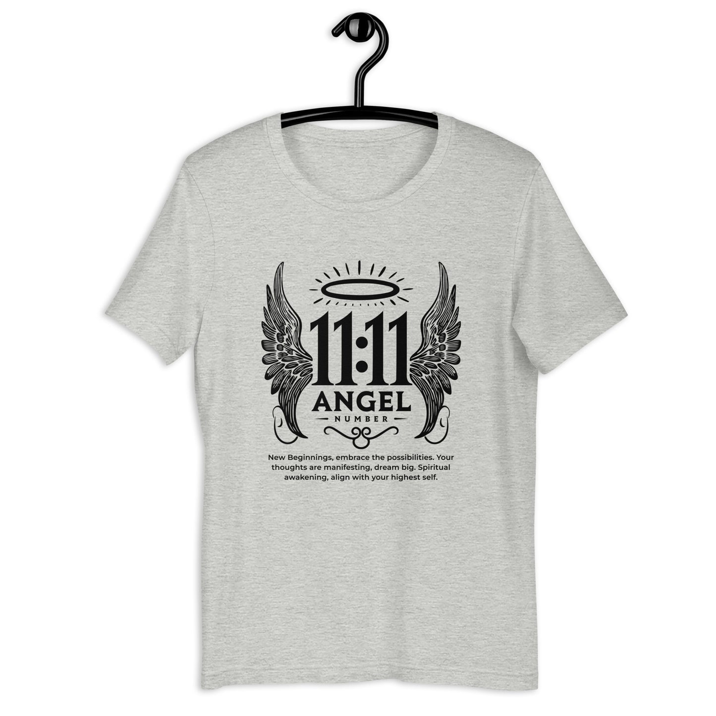 Angel Collection / Angelic - Unisex Tshirt / Angel Number 11:11 Message & Graphics