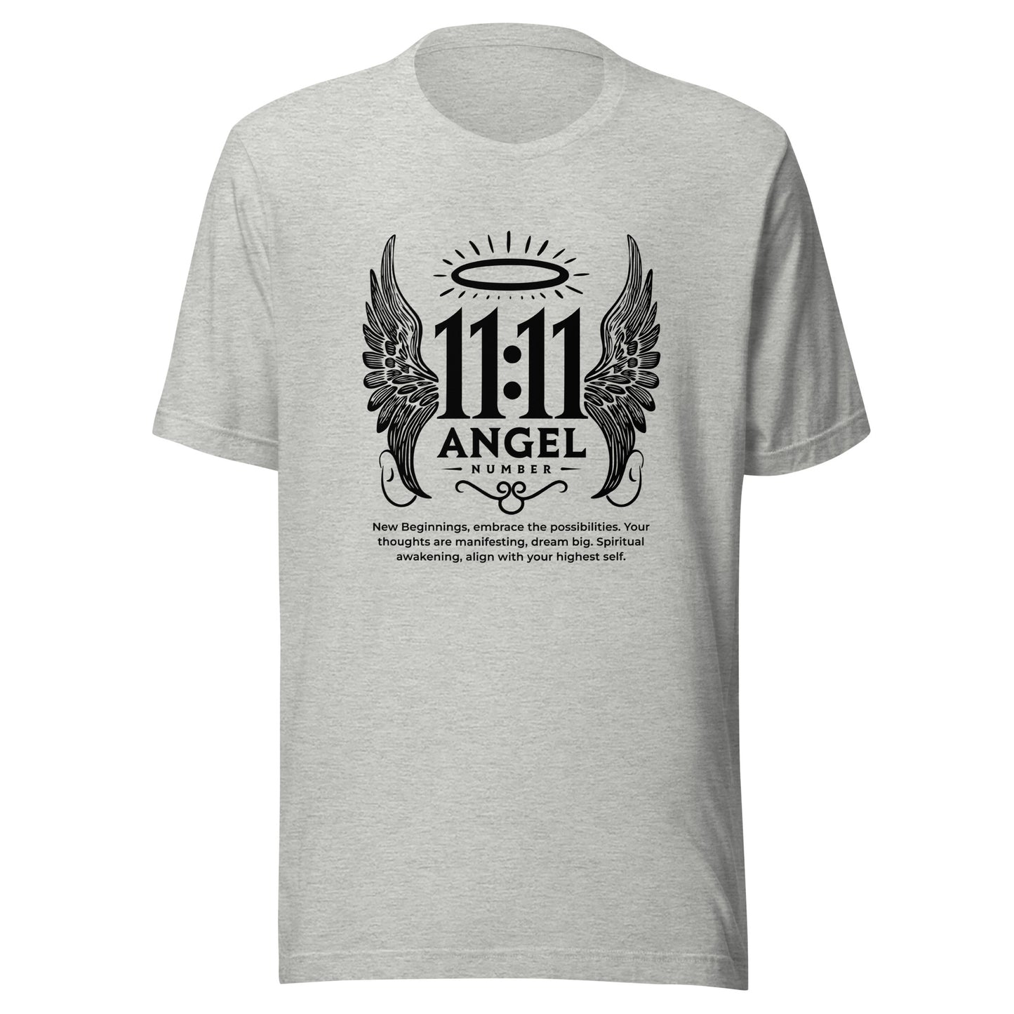 Angel Collection / Angelic - Unisex Tshirt / Angel Number 11:11 Message & Graphics
