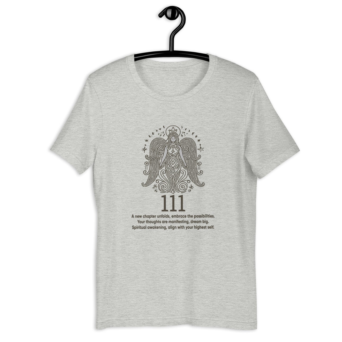 Angel Collection / Angelic - Unisex Tshirt / Angel Number 111 Message & Graphics