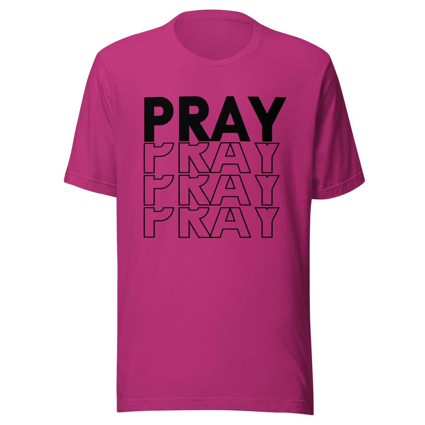 Inspire Me | PRAY PRAY PRAY PRAY | Unisex t-shirt
