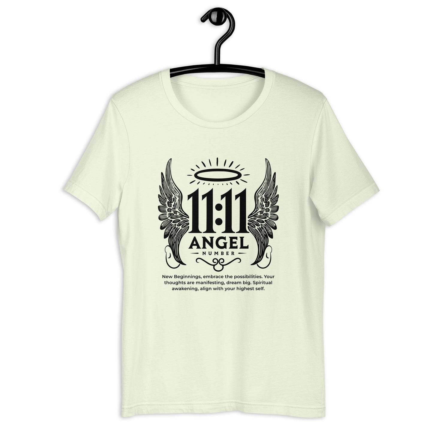 Angel Collection / Angelic - Unisex Tshirt / Angel Number 11:11 Message & Graphics