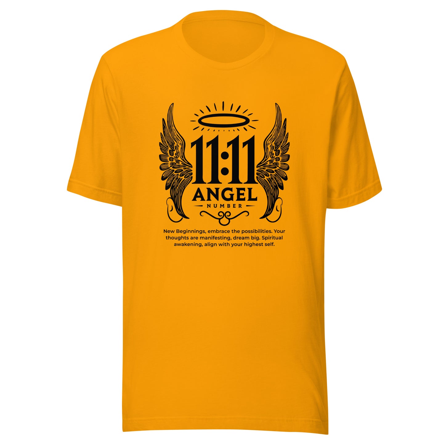 Angel Collection / Angelic - Unisex Tshirt / Angel Number 11:11 Message & Graphics