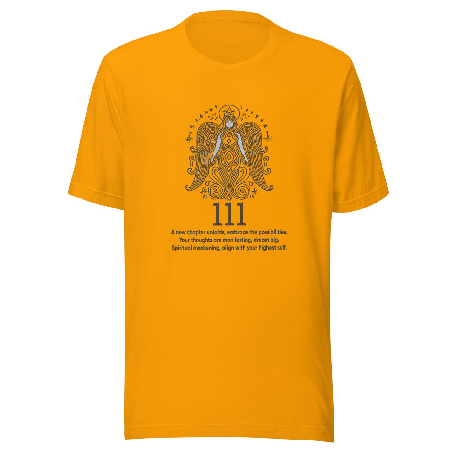 Angel Collection / Angelic - Unisex Tshirt / Angel Number 111 Message & Graphics