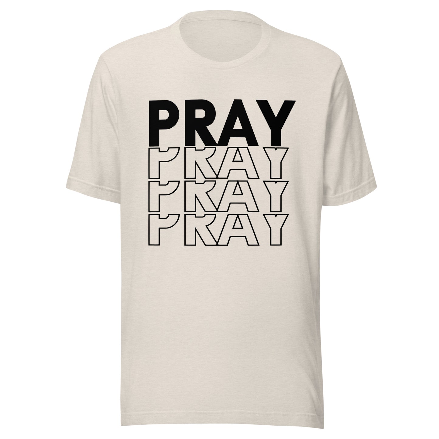 Inspire Me | PRAY PRAY PRAY PRAY | Unisex t-shirt