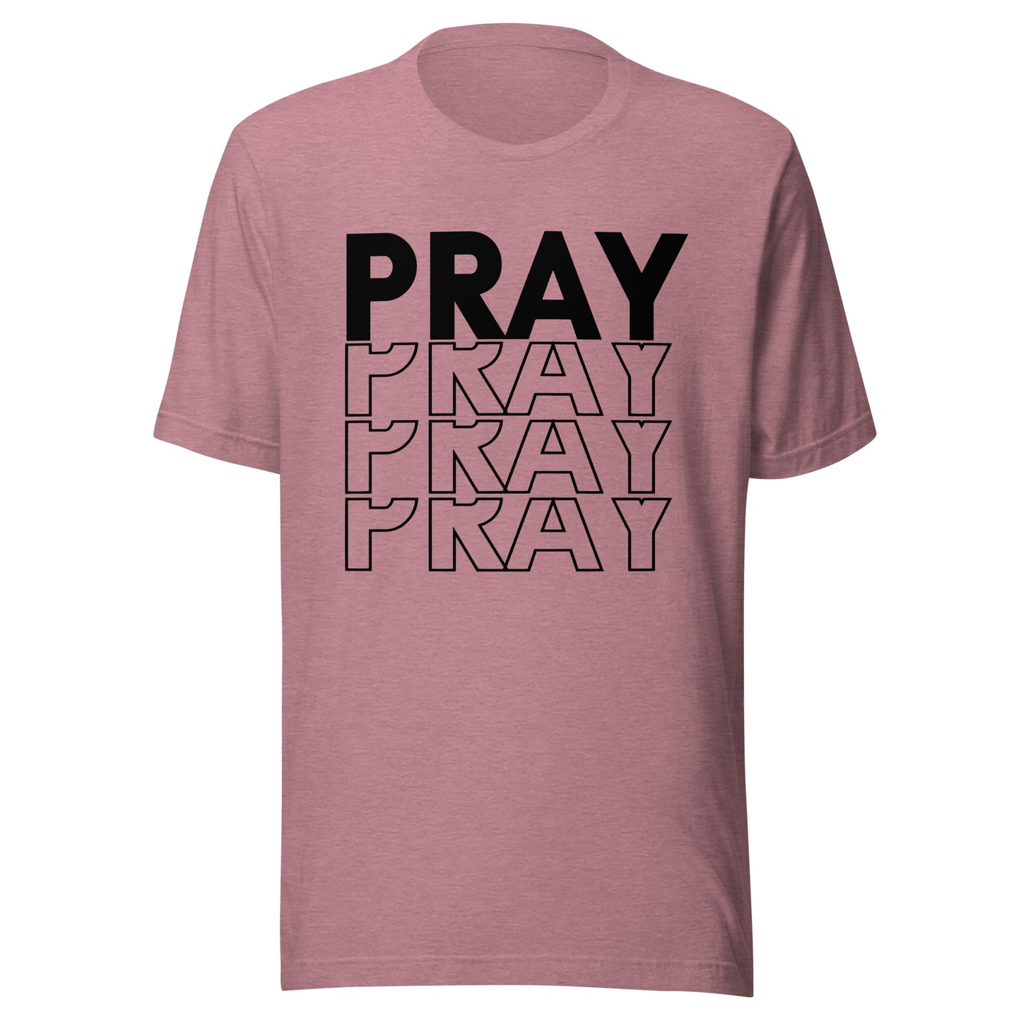 Inspire Me | PRAY PRAY PRAY PRAY | Unisex t-shirt