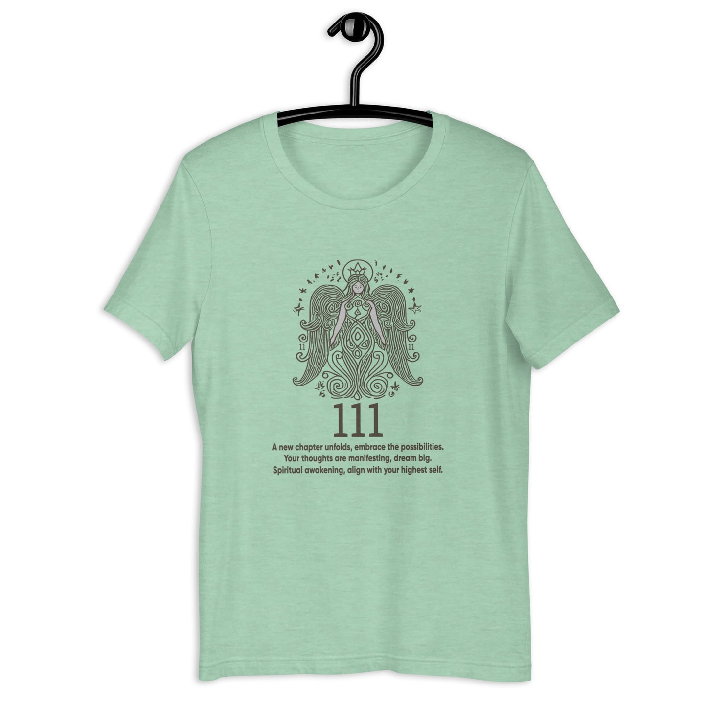 Angel Collection / Angelic - Unisex Tshirt / Angel Number 111 Message & Graphics