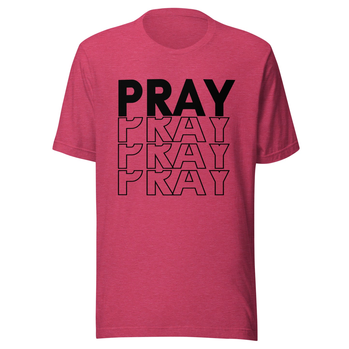 Inspire Me | PRAY PRAY PRAY PRAY | Unisex t-shirt