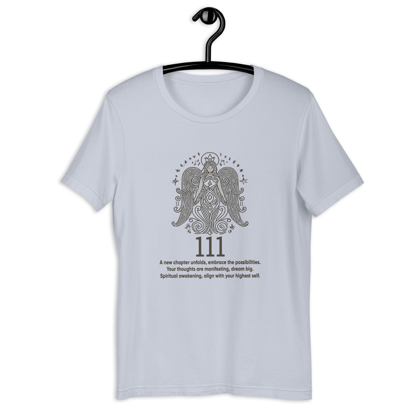 Angel Collection / Angelic - Unisex Tshirt / Angel Number 111 Message & Graphics