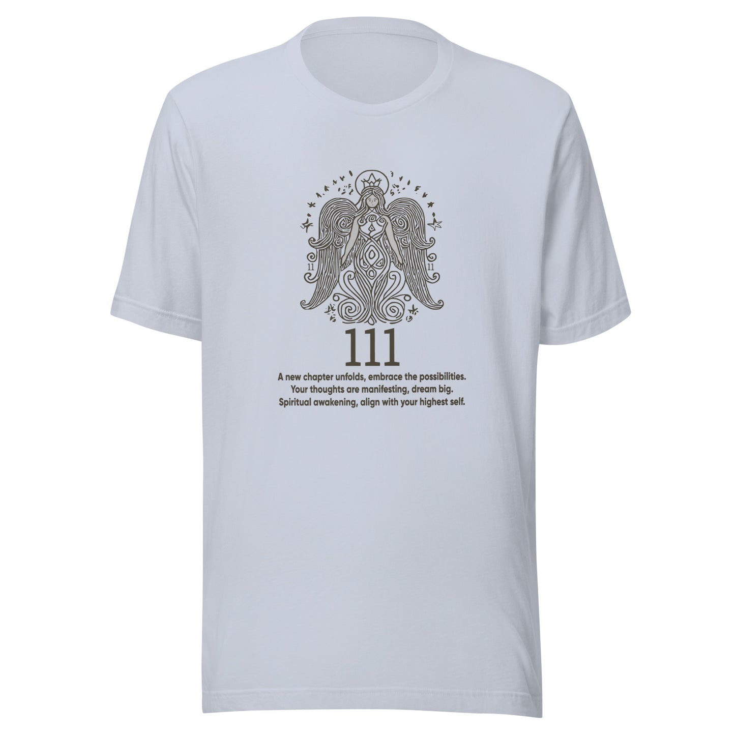 Angel Collection / Angelic - Unisex Tshirt / Angel Number 111 Message & Graphics