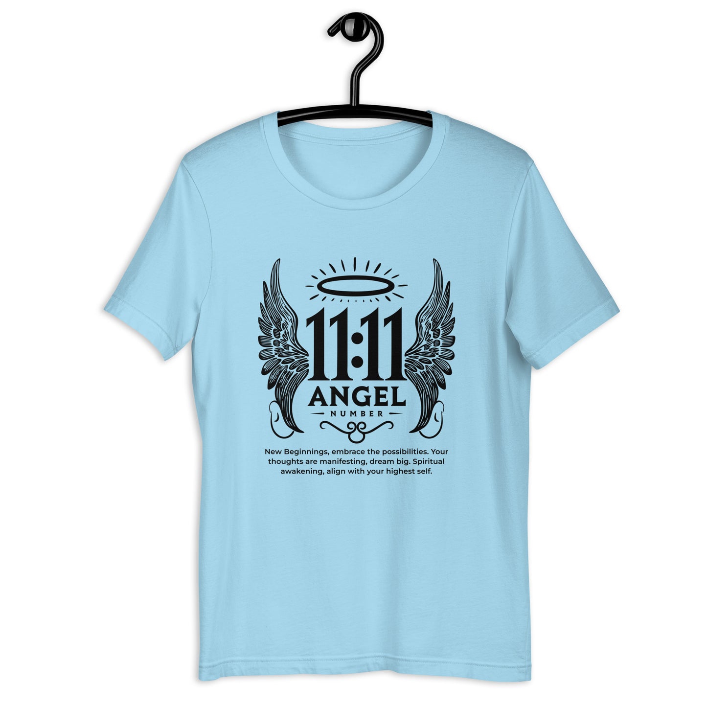 Angel Collection / Angelic - Unisex Tshirt / Angel Number 11:11 Message & Graphics