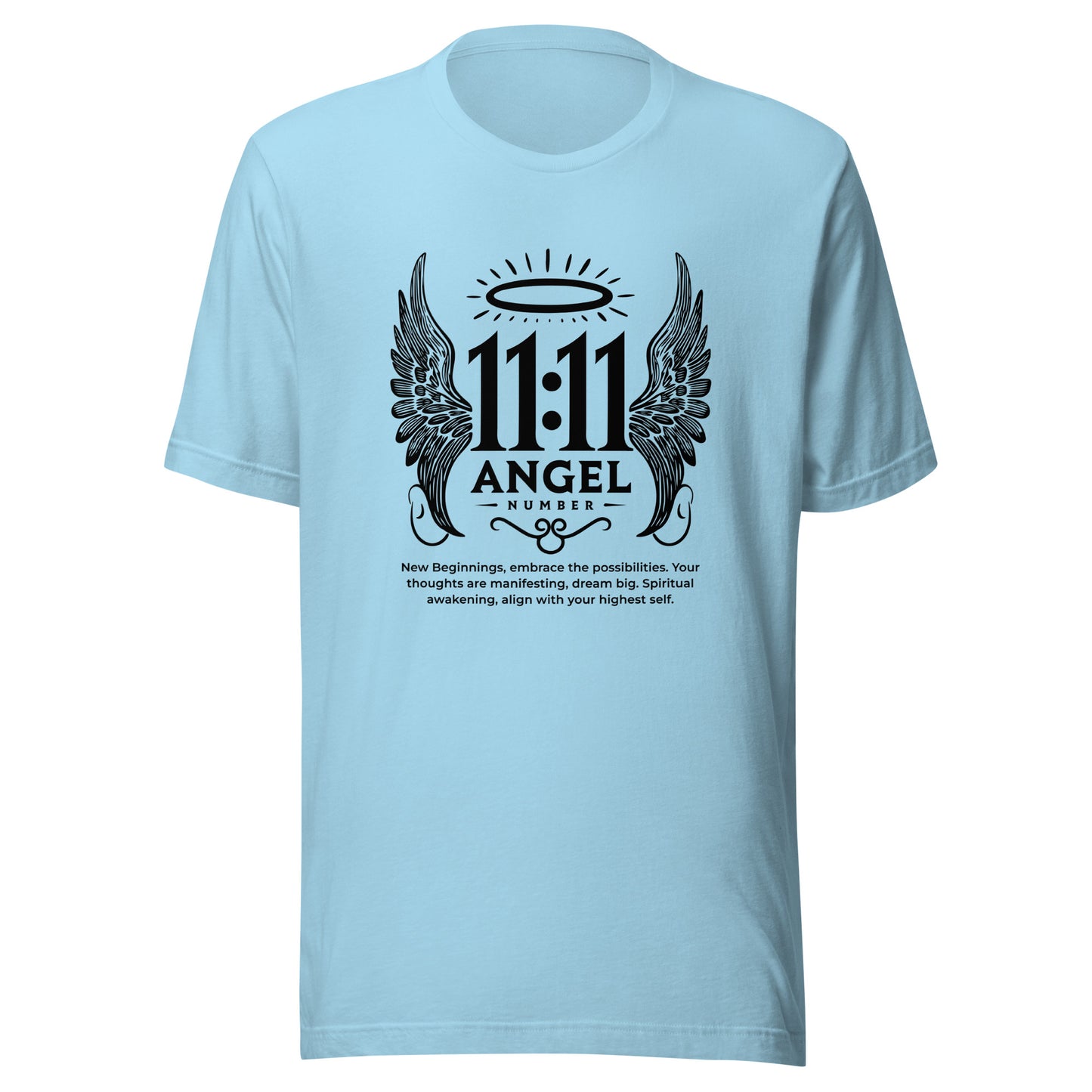 Angel Collection / Angelic - Unisex Tshirt / Angel Number 11:11 Message & Graphics