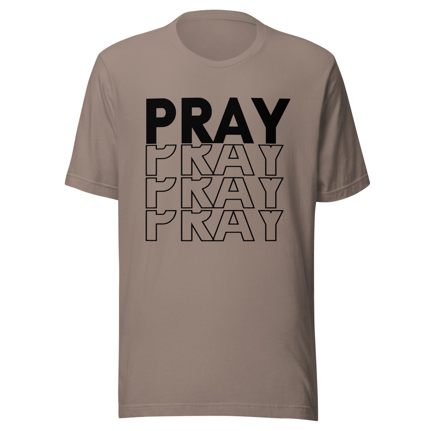 Inspire Me | PRAY PRAY PRAY PRAY | Unisex t-shirt