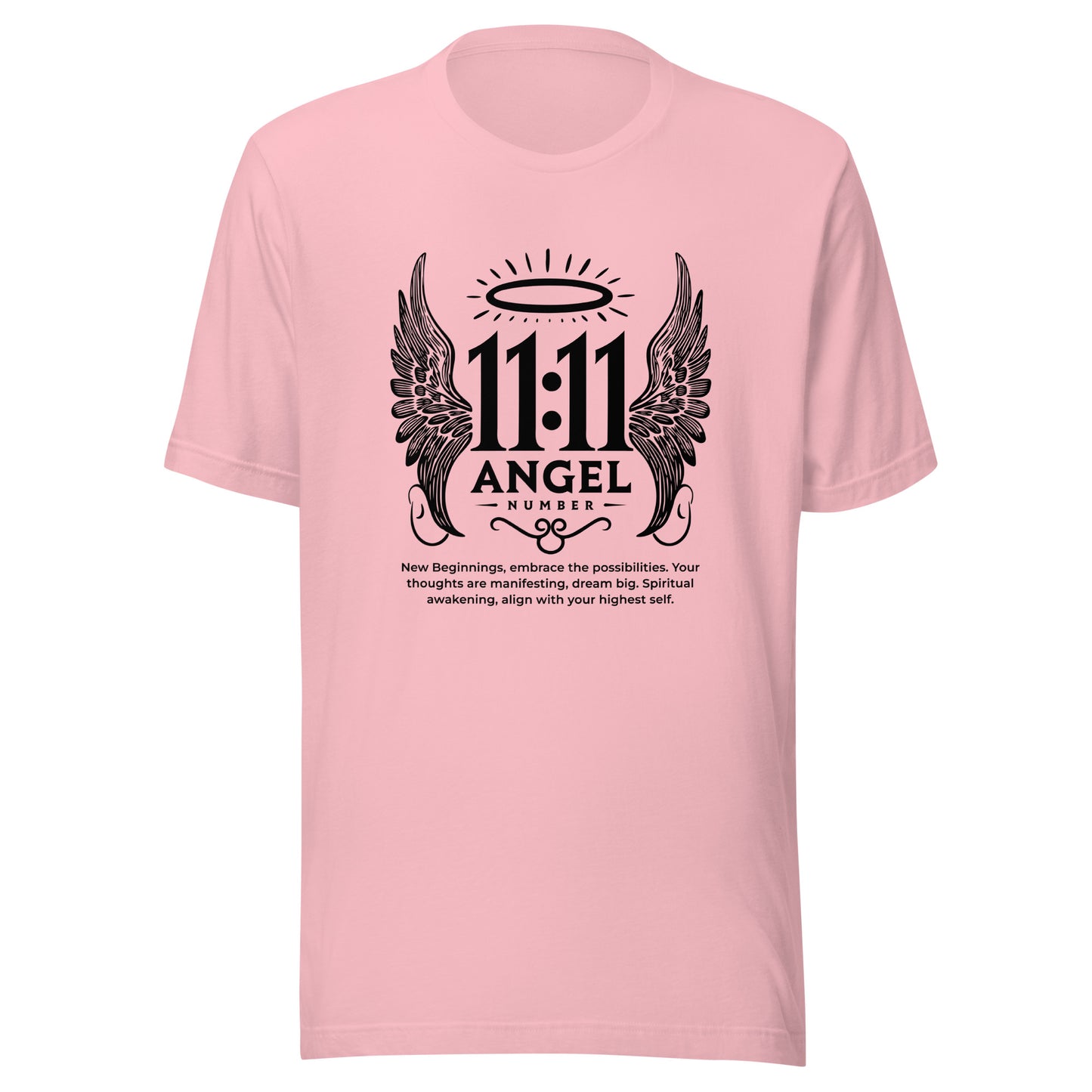 Angel Collection / Angelic - Unisex Tshirt / Angel Number 11:11 Message & Graphics