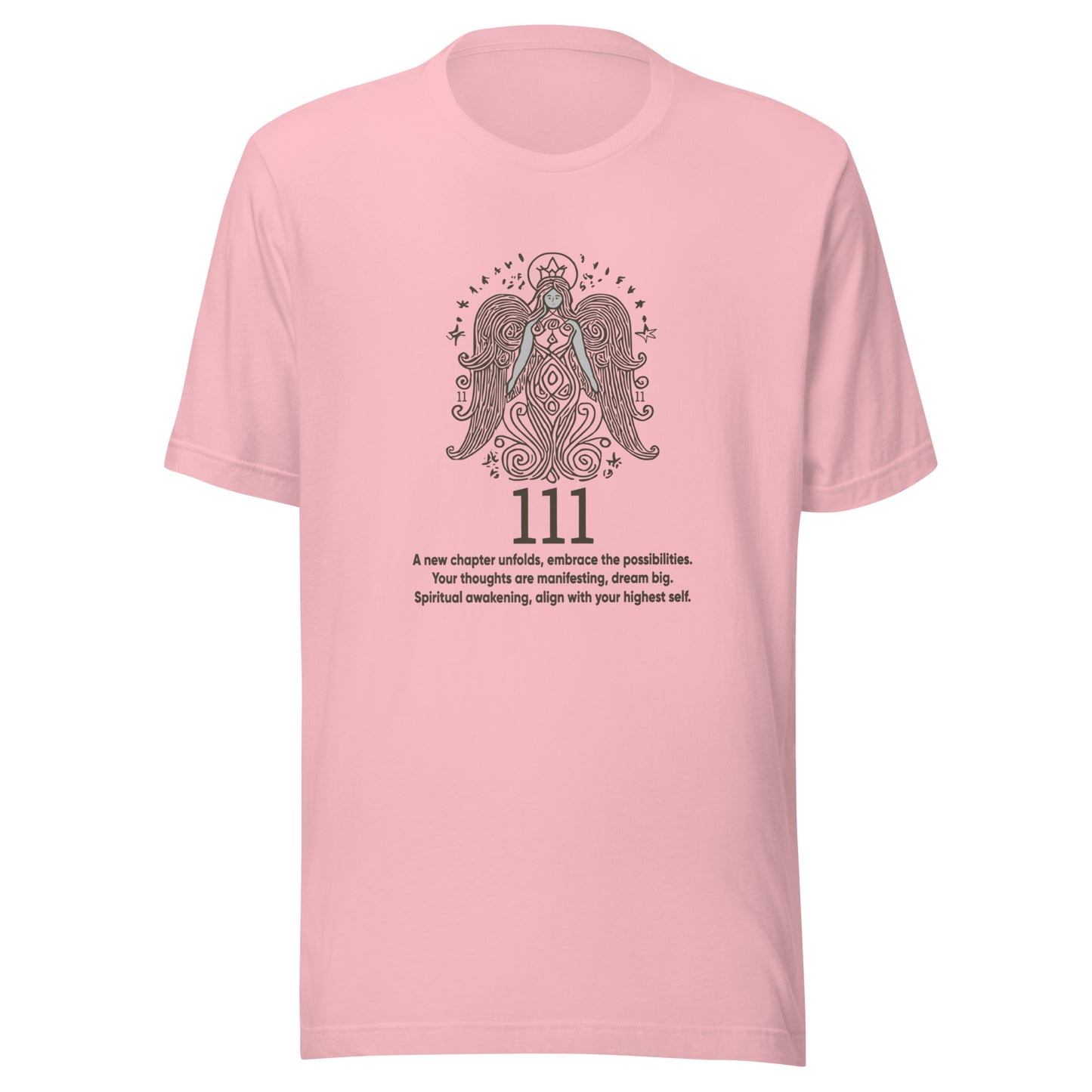 Angel Collection / Angelic - Unisex Tshirt / Angel Number 111 Message & Graphics