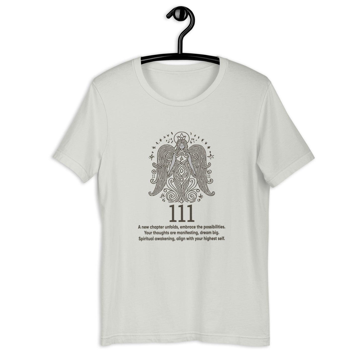 Angel Collection / Angelic - Unisex Tshirt / Angel Number 111 Message & Graphics
