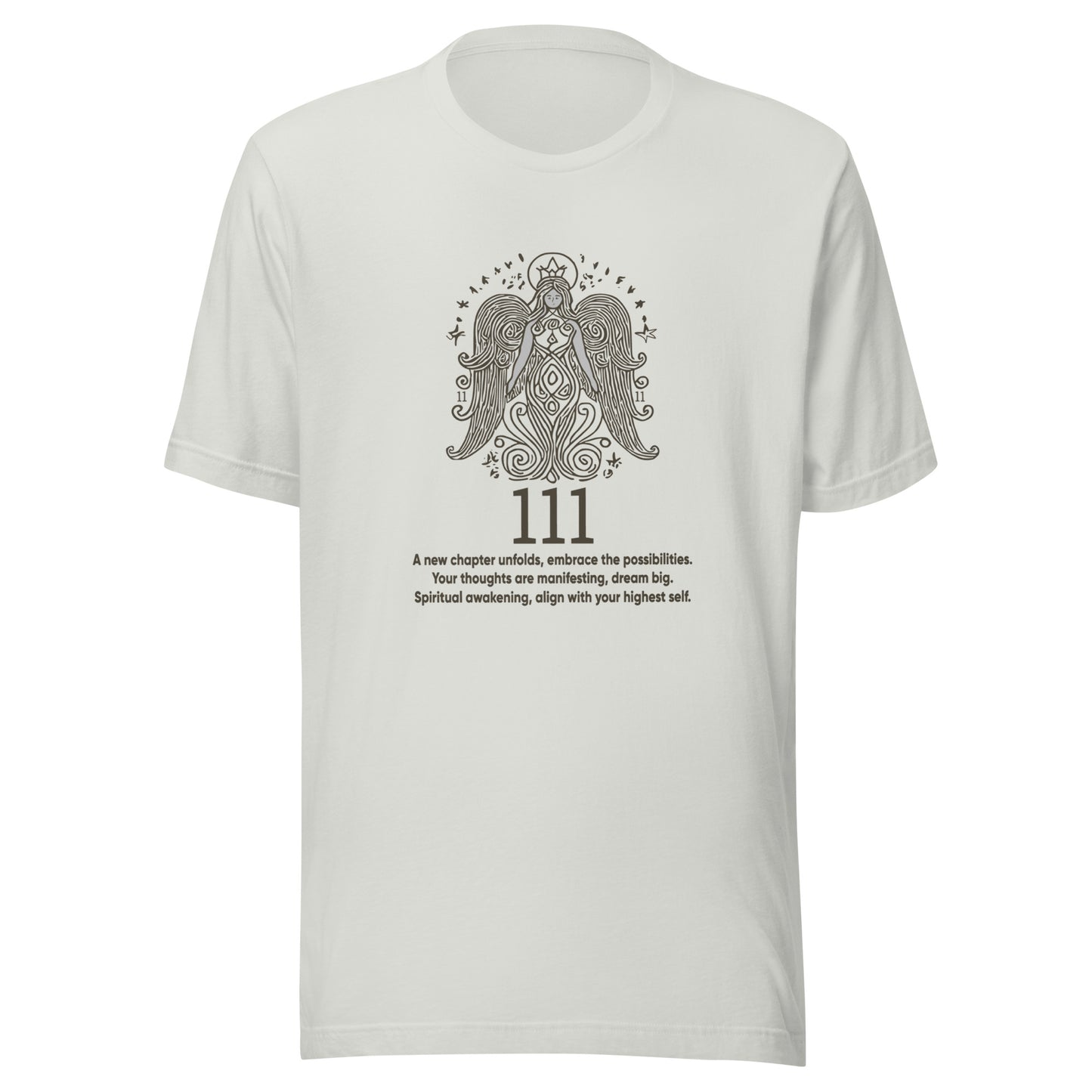 Angel Collection / Angelic - Unisex Tshirt / Angel Number 111 Message & Graphics