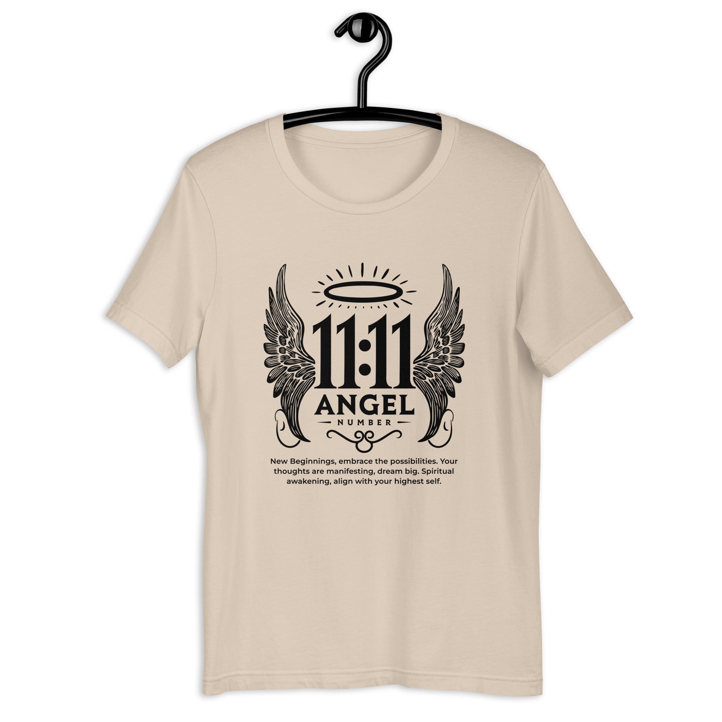 Angel Collection / Angelic - Unisex Tshirt / Angel Number 11:11 Message & Graphics