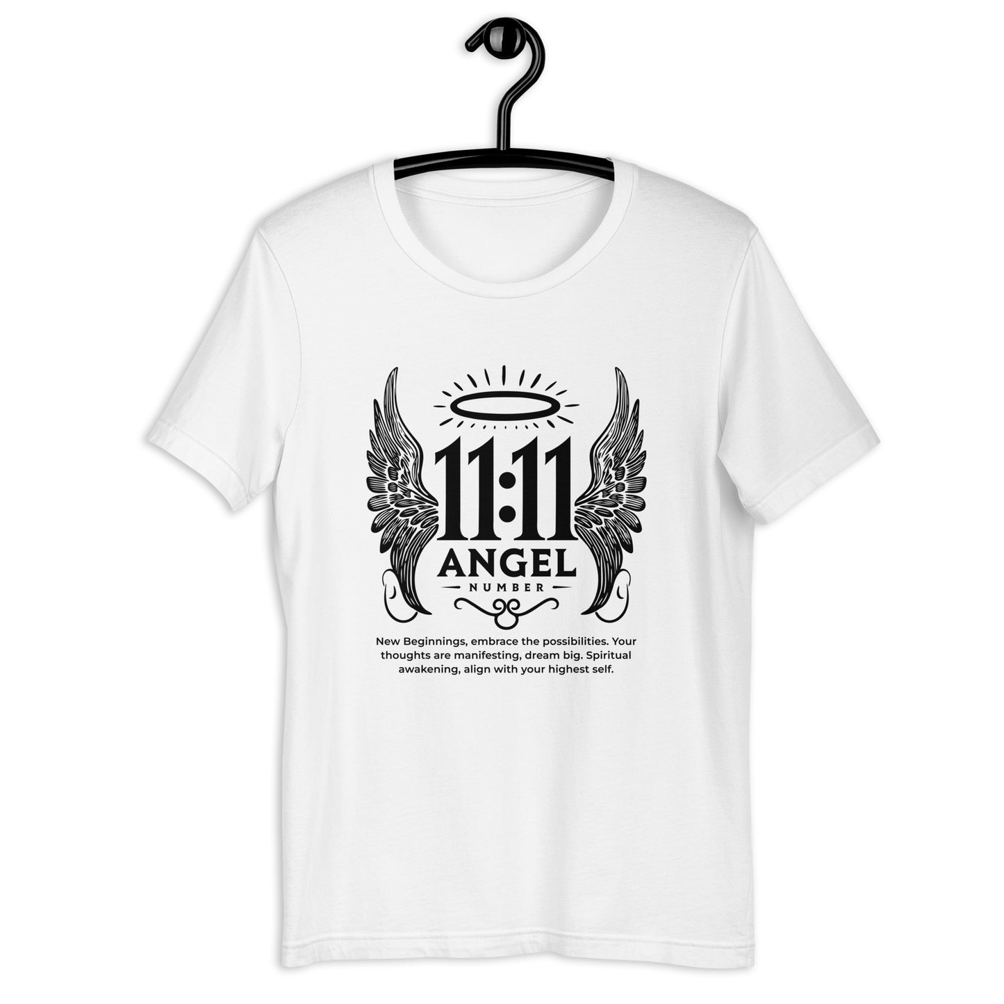 Angel Collection / Angelic - Unisex Tshirt / Angel Number 11:11 Message & Graphics