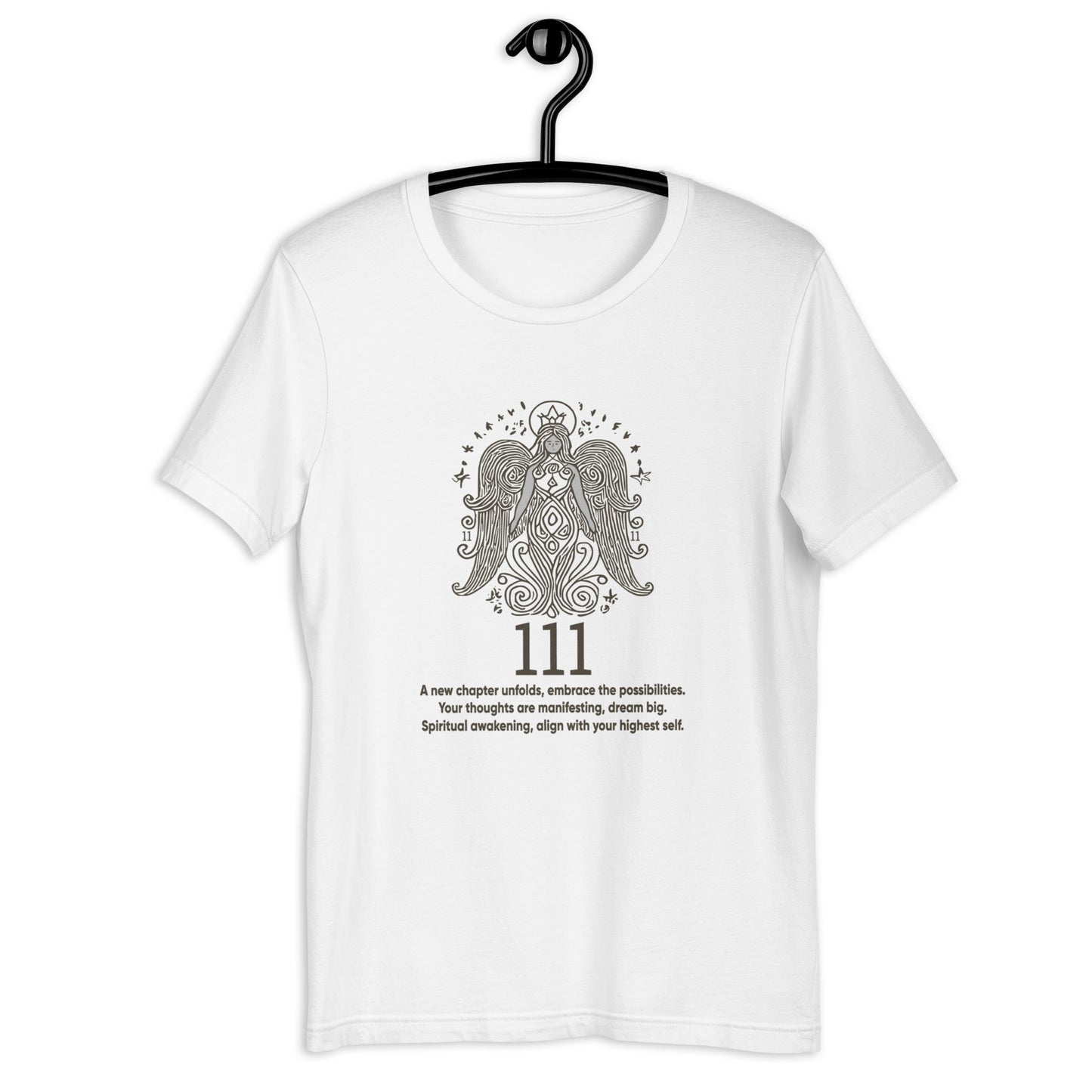 Angel Collection / Angelic - Unisex Tshirt / Angel Number 111 Message & Graphics