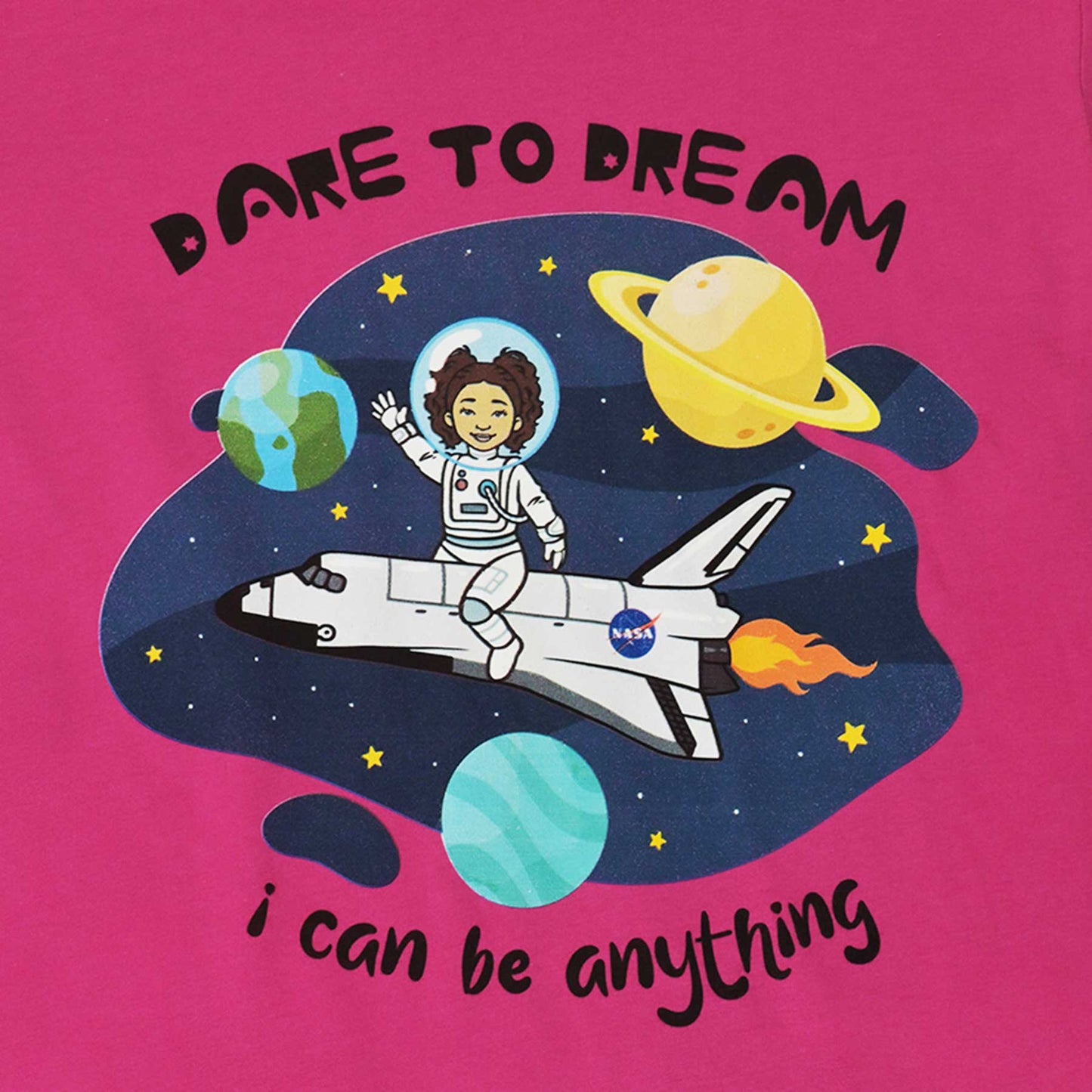 Shirts For Girls | Beautiful Me | Rocket Girl | Dare To Dream