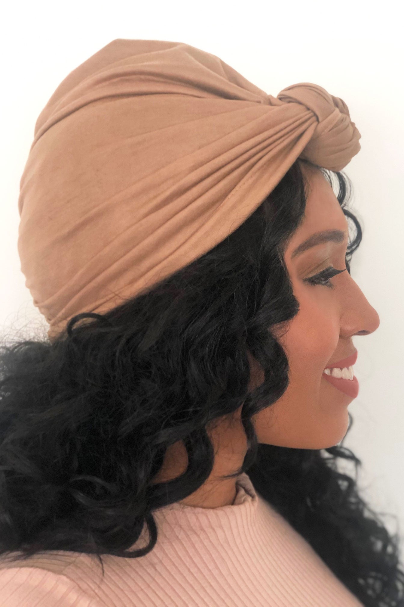 Pre-Tied Knot Tan Turban | Ayana