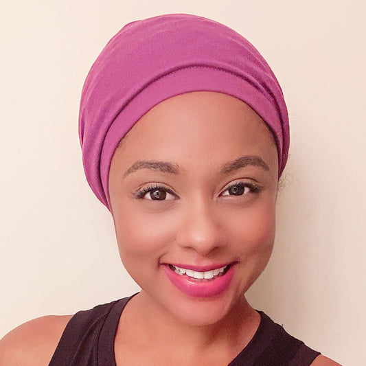 Satin-Lined Slouch Cap | Ariana