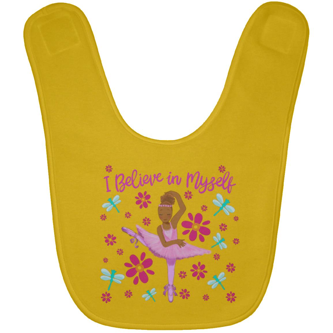 Beautiful Me | Baby Bib | Zara The Ballerina | I Believe In Myself