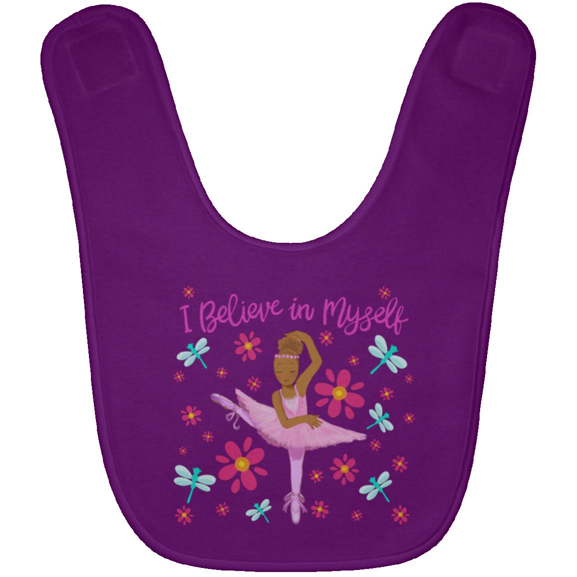 Beautiful Me | Baby Bib | Zara The Ballerina | I Believe In Myself