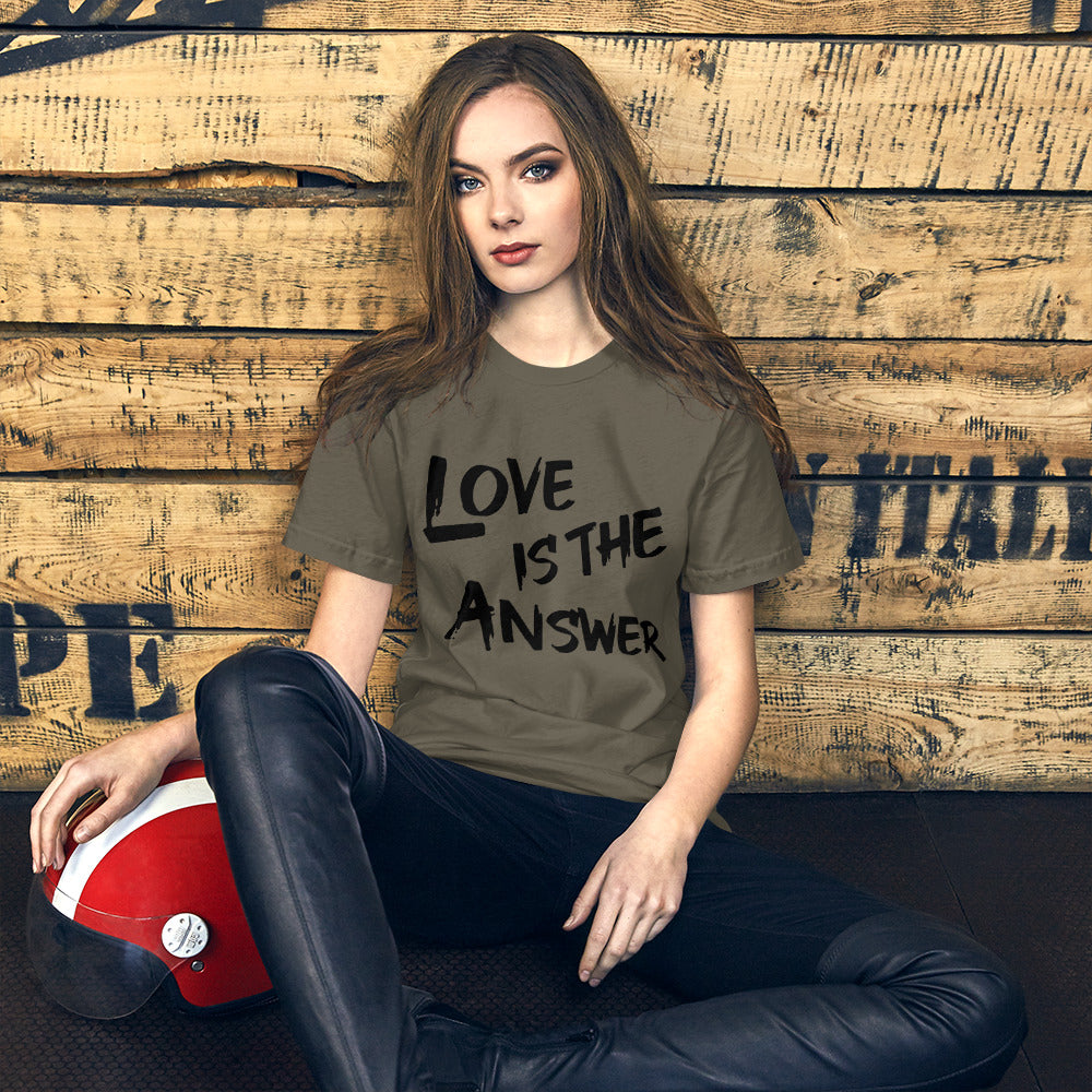 Inspire Me | Love is the Answer | Unisex t-shirt
