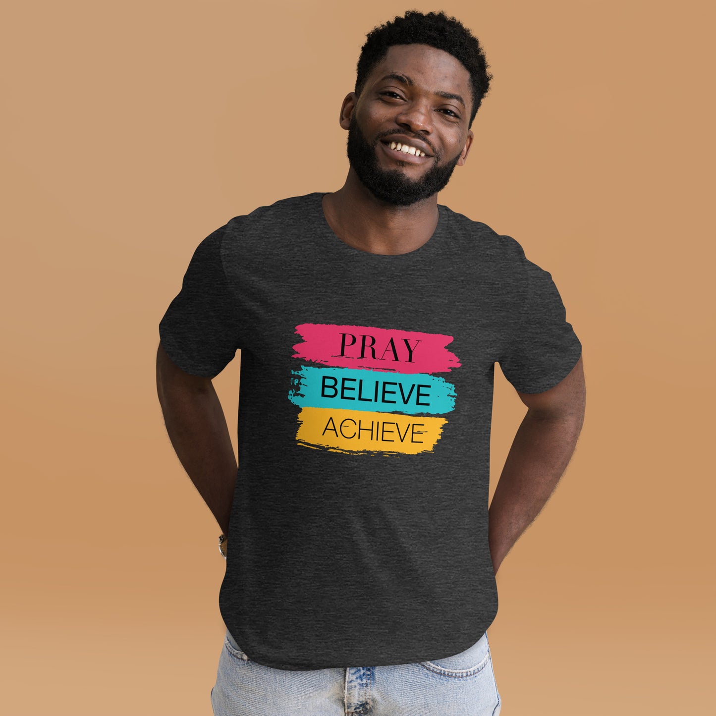 Inspire Me | Pray Believe Achieve | Unisex T-Shirt