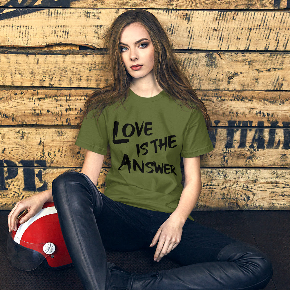 Inspire Me | Love is the Answer | Unisex t-shirt