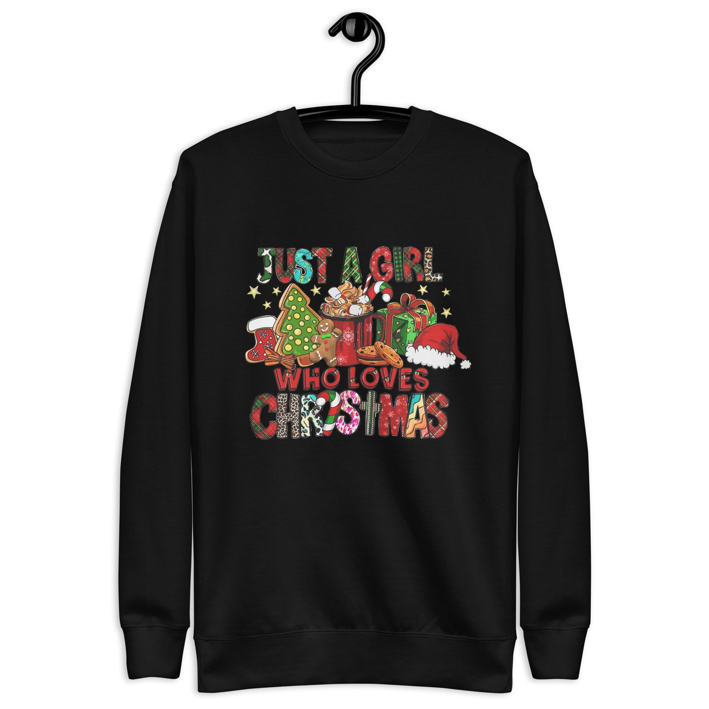 Just A Girl Who Loves Christmas|Unisex Premium Sweatshirt