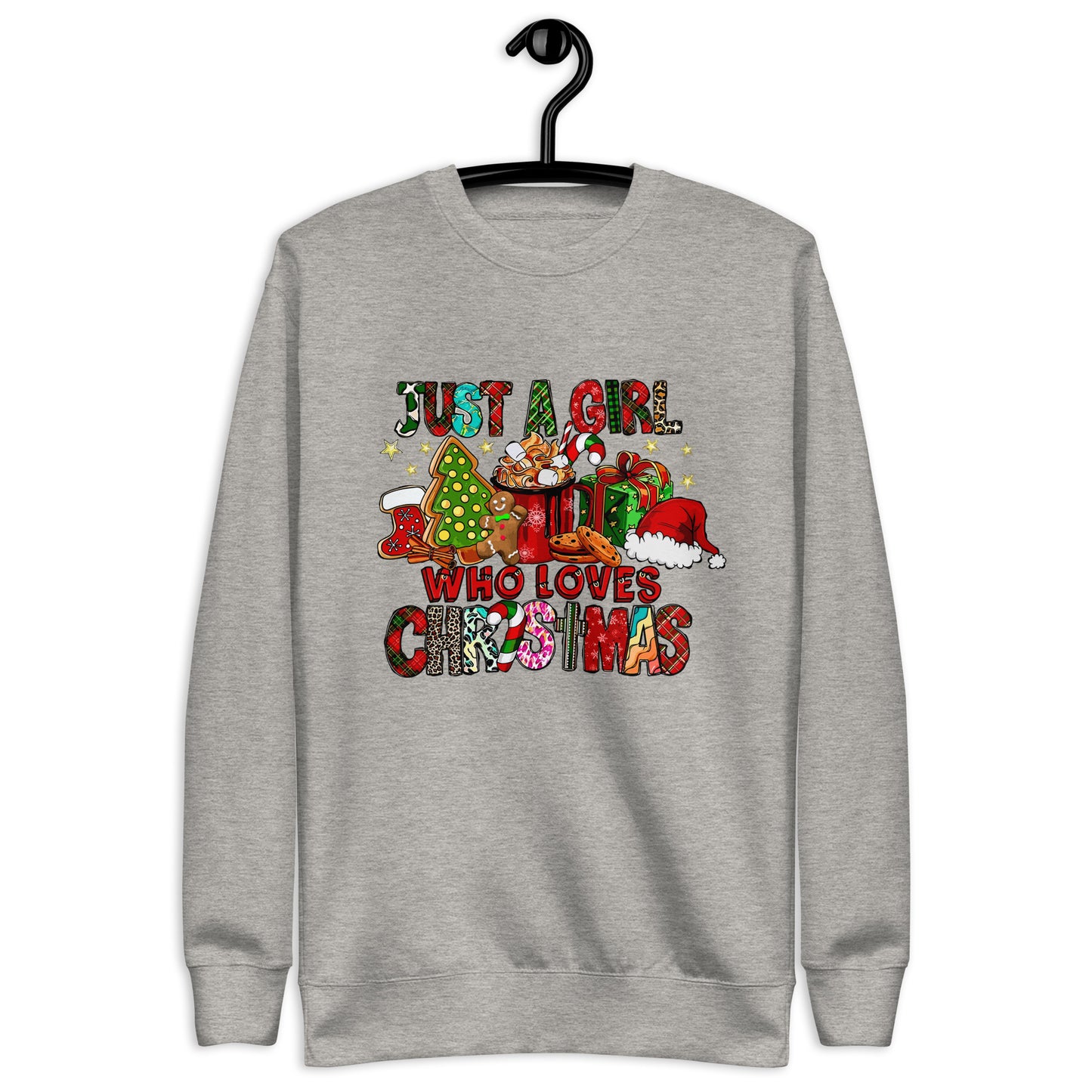 Just A Girl Who Loves Christmas|Unisex Premium Sweatshirt