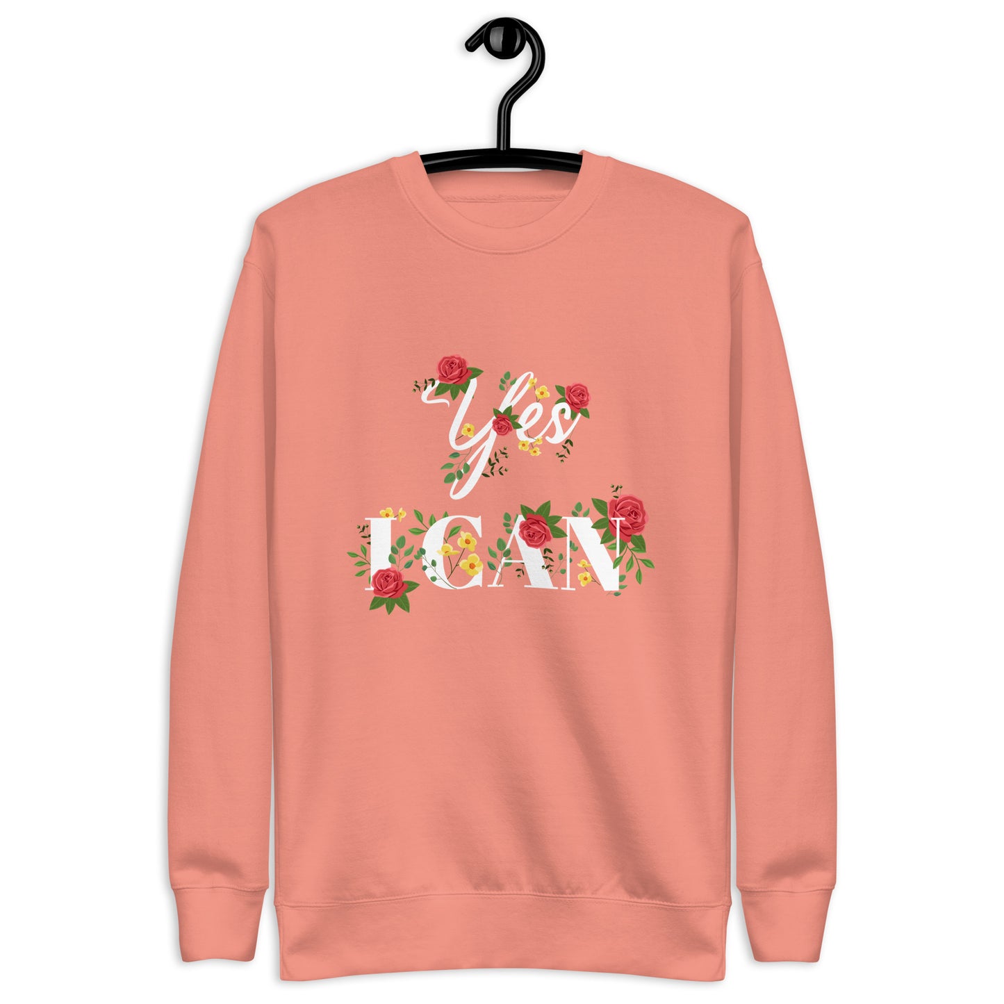 Inspire Me|Yes I Can|Unisex Premium Sweatshirt