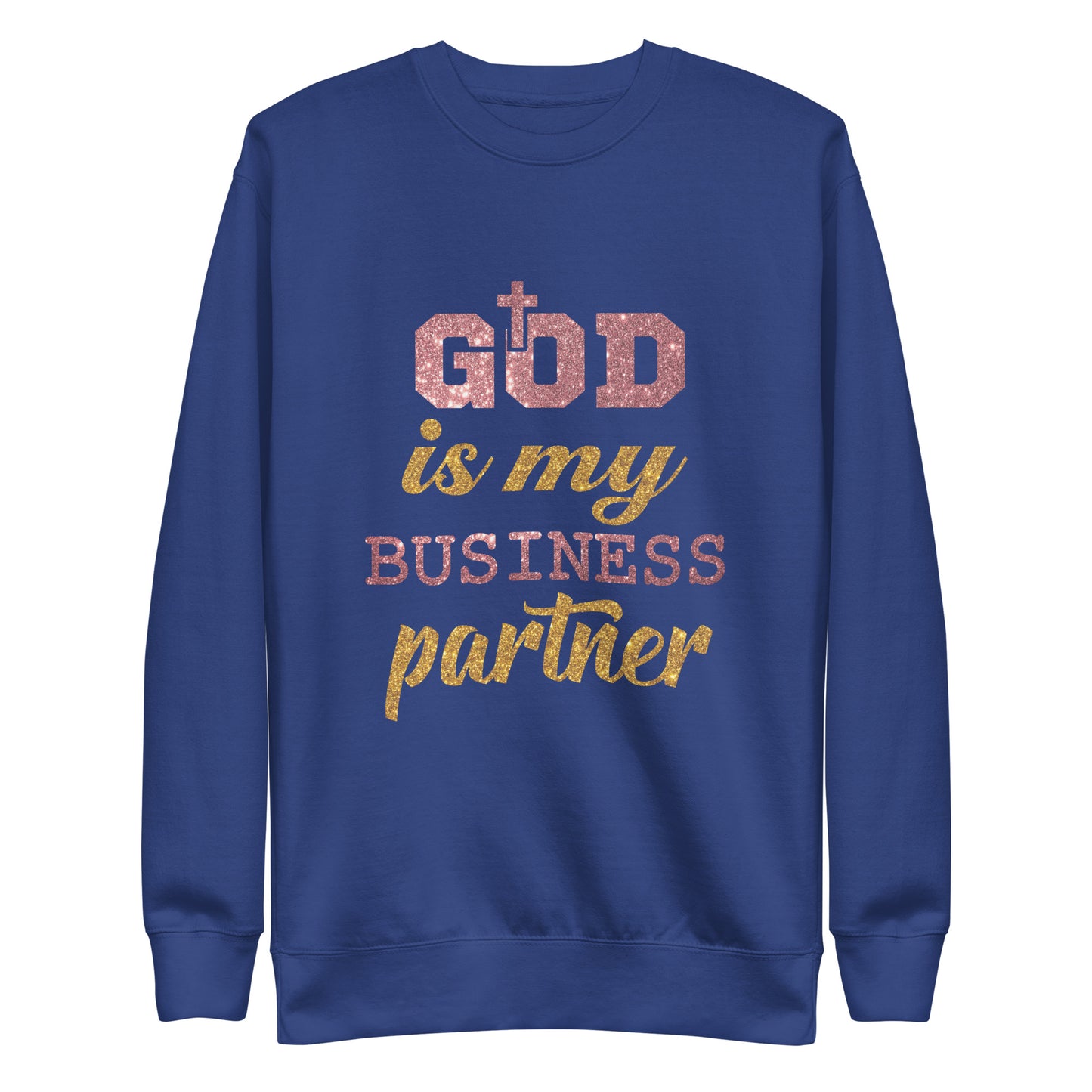 Inspire Me|God is My Business Partner|Unisex Premium Sweatshirt