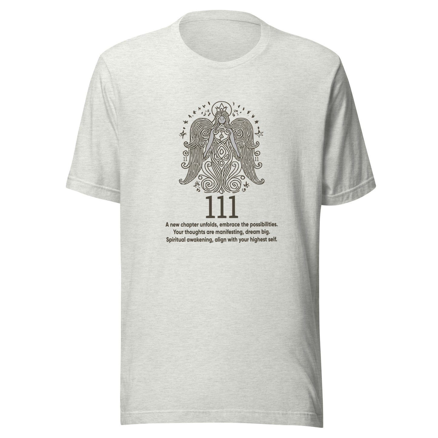 Angel Collection / Angelic - Unisex Tshirt / Angel Number 111 Message & Graphics