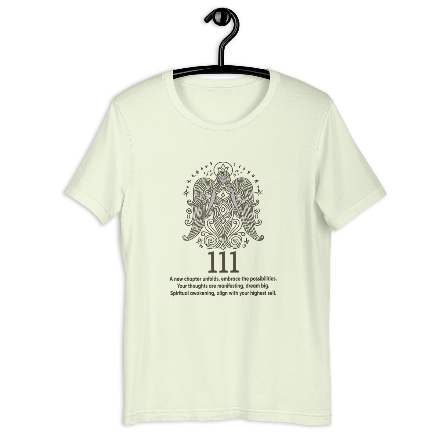 Angel Collection / Angelic - Unisex Tshirt / Angel Number 111 Message & Graphics