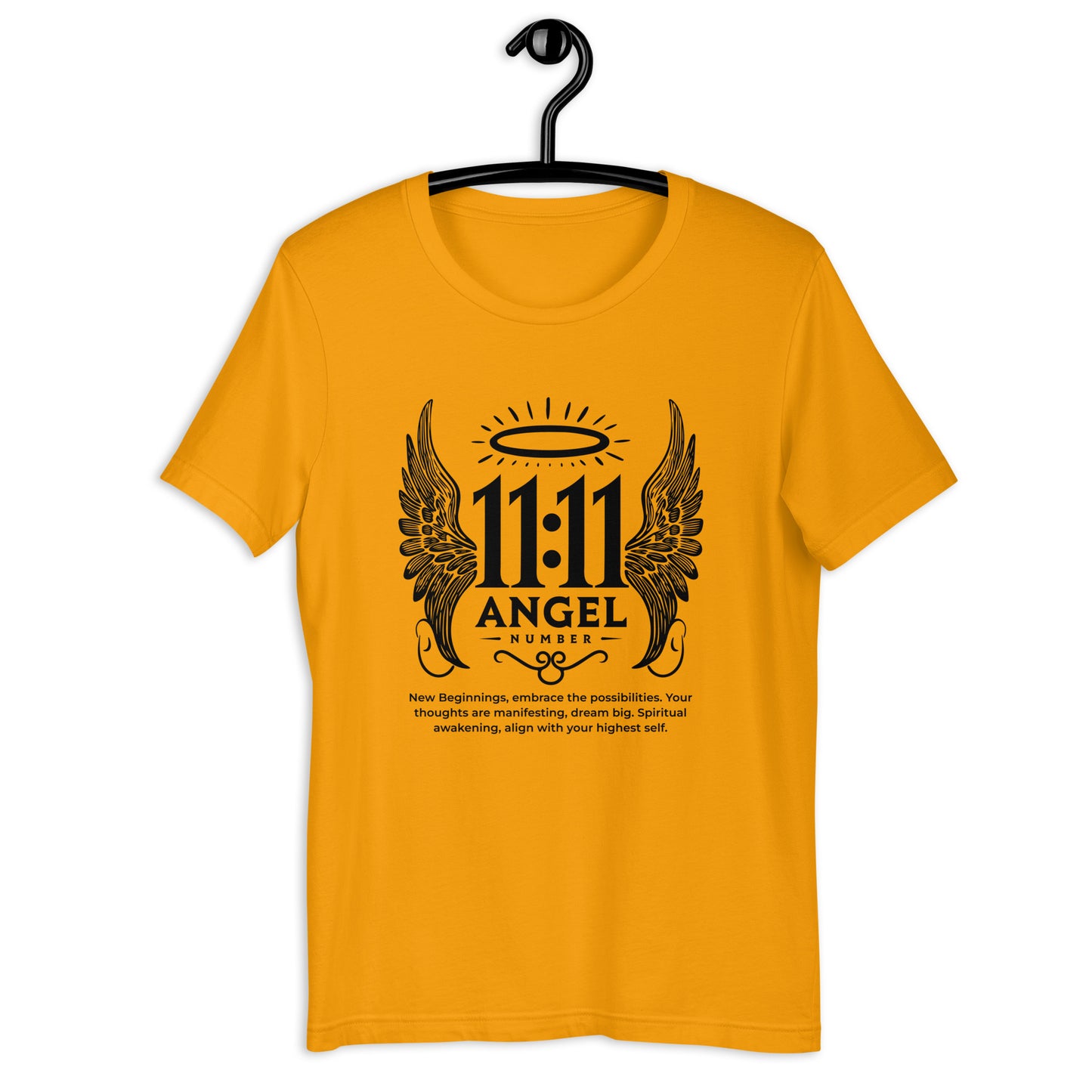 Angel Collection / Angelic - Unisex Tshirt / Angel Number 11:11 Message & Graphics