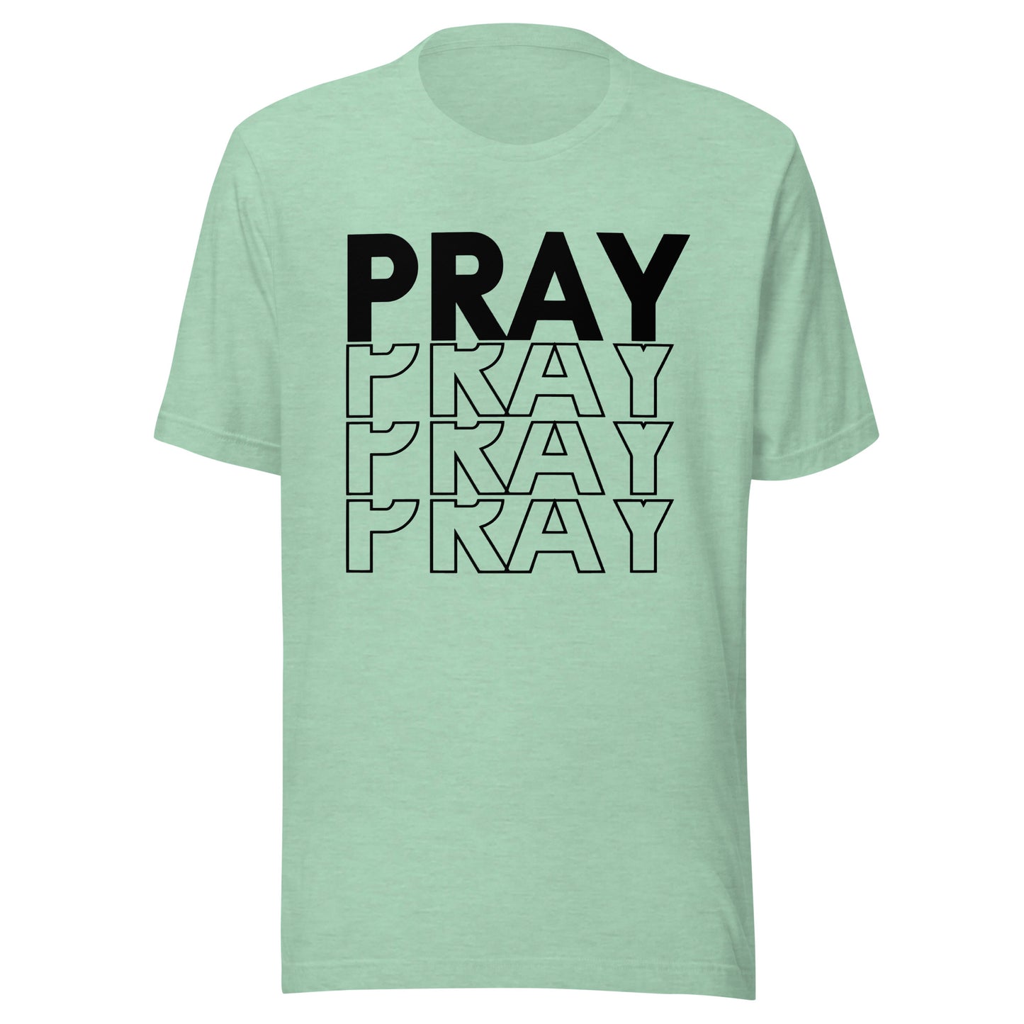 Inspire Me | PRAY PRAY PRAY PRAY | Unisex t-shirt
