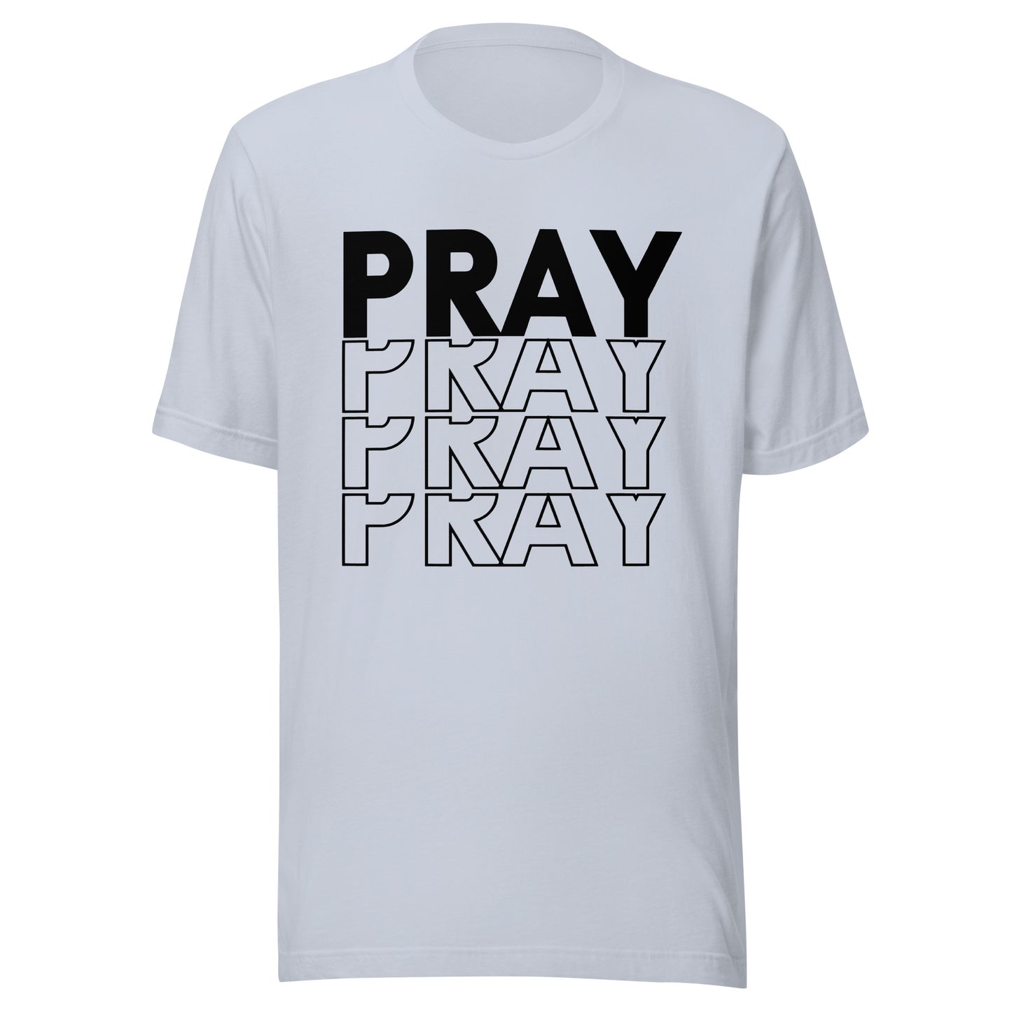 Inspire Me | PRAY PRAY PRAY PRAY | Unisex t-shirt
